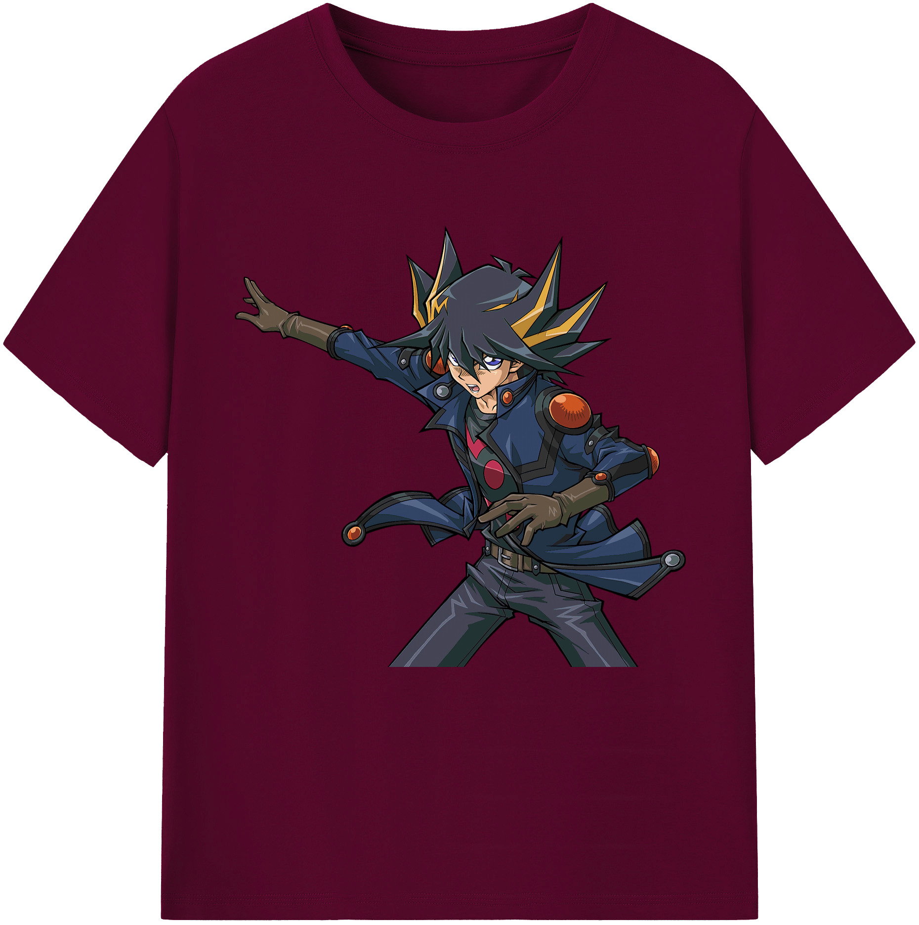 （画像用） 遊☆戯☆王 Yu-Gi-Oh! レディースカジュアルプリントTシャツ（綿100％）